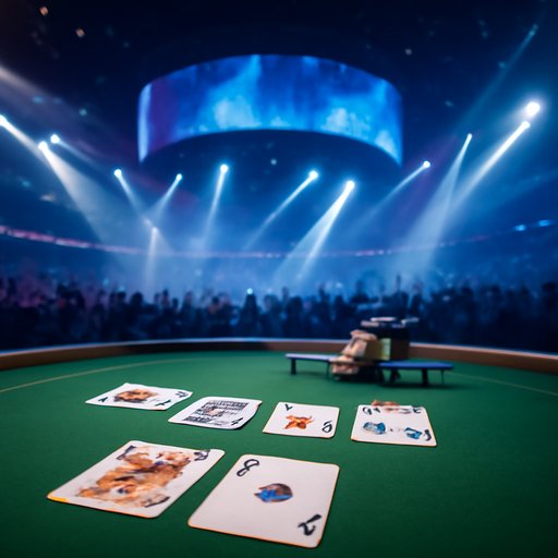 ba99 table game cards on green felt