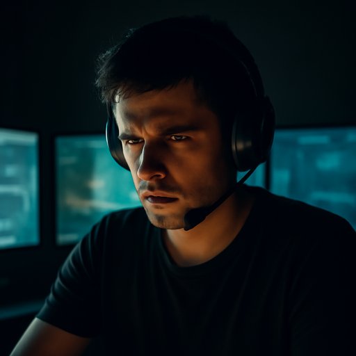ba99 support advisor with mobile headset